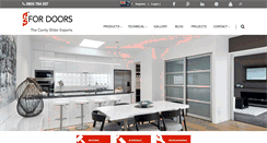 Desktop Screenshot of csfordoors.co.nz