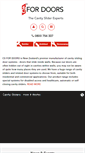 Mobile Screenshot of csfordoors.co.nz